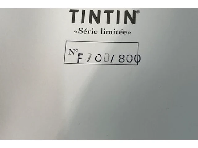 Beeldje tintin "de 7 kristallen bollen" - afbeelding 6 van  6