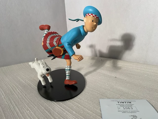 Beeldje tintin ecossais - afbeelding 1 van  6