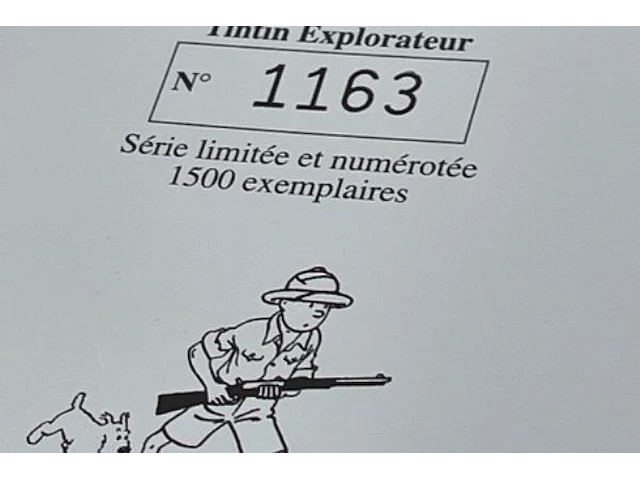 Beeldje tintin explorateur - afbeelding 7 van  7