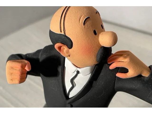 Beeldje tintin janssens & janssens exclusief collector item - afbeelding 4 van  6