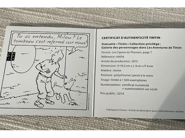 Beeldje tintin - afbeelding 4 van  6
