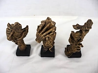 Beeldjes x3 - afbeelding 2 van  3