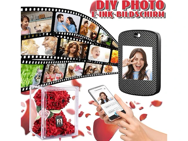 Beer in zijde-rozen - afbeelding 4 van  4