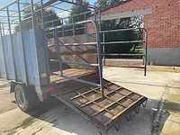 Beestenwagen / veeaanhangwagen - afbeelding 4 van  28