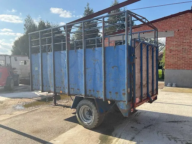 Beestenwagen / veeaanhangwagen - afbeelding 12 van  28
