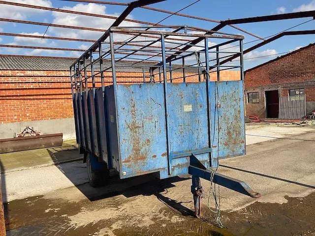 Beestenwagen / veeaanhangwagen - afbeelding 28 van  28