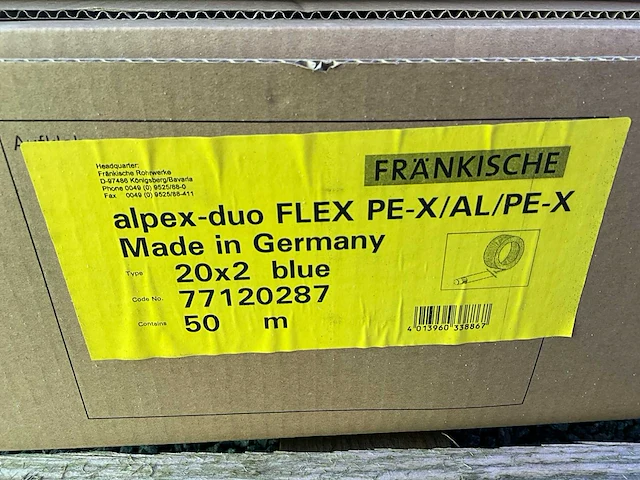 Begetube alpex duo flex 20x2 buis (2x) - afbeelding 4 van  4