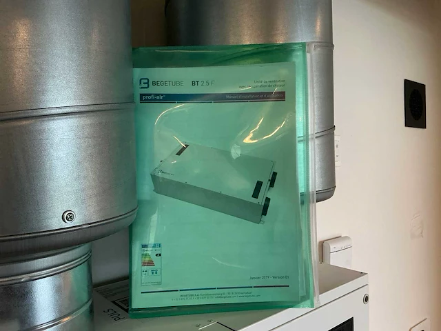 Begetube bt2.5f ventilatie unit - afbeelding 8 van  8