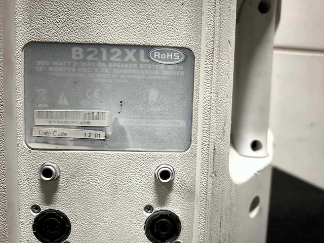 Behringer - b212xl - luidspreker (2x) - afbeelding 4 van  5