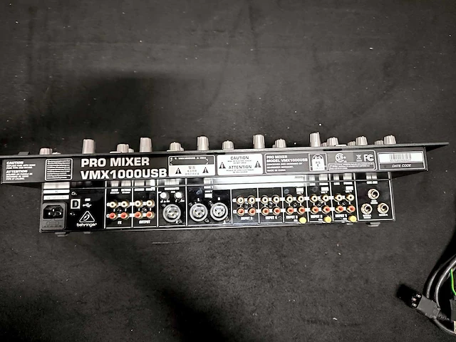 Behringer - vmx1000 usb - dj-mixer - afbeelding 8 van  11