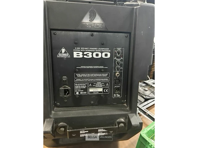 Behringer geluidbox 300w b300 - afbeelding 3 van  4