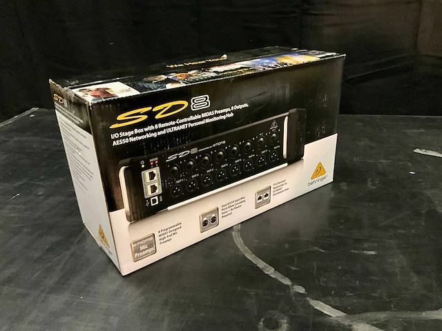 Behringer sd8 stagebox - afbeelding 3 van  3
