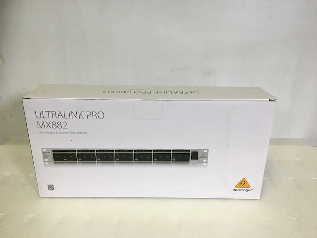 Behringer ultra link pro mx882 ultra flexible 8-ch splitter/mixer - afbeelding 3 van  4