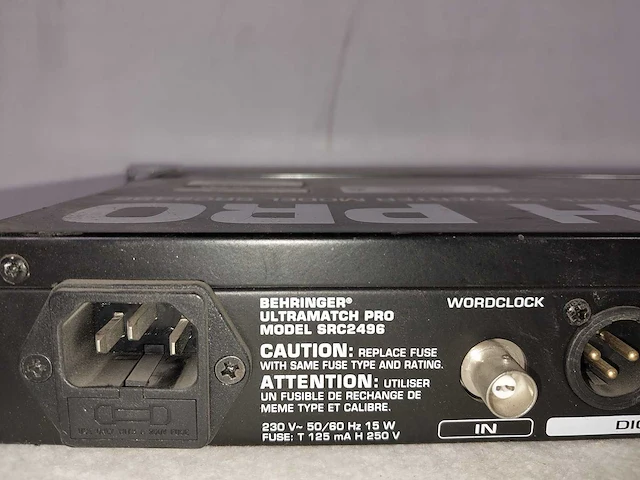 Behringer ultramatch pro src2496 ad/da - afbeelding 5 van  6