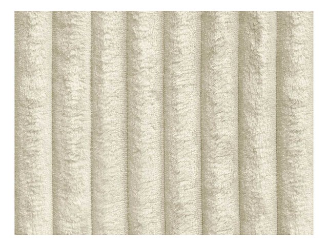 Beige 3-zits comfort diepe bank in beige ribfluweel van pascal morabito - afbeelding 6 van  8
