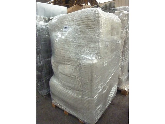 Beige 3-zits comfort diepe bank in beige ribfluweel van pascal morabito - afbeelding 8 van  8