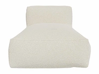 Beige badstof chaise longue - afbeelding 2 van  5