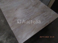 Beige gemarmerde salontafel - afbeelding 4 van  5