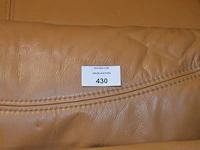 Beige lederen hoeksalon - afbeelding 3 van  7