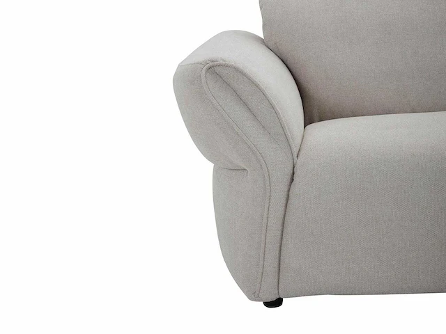 Beige stoffen fauteuil - afbeelding 4 van  6