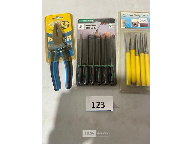 Beitelset - vijlenset - combinatietang - afbeelding 3 van  3