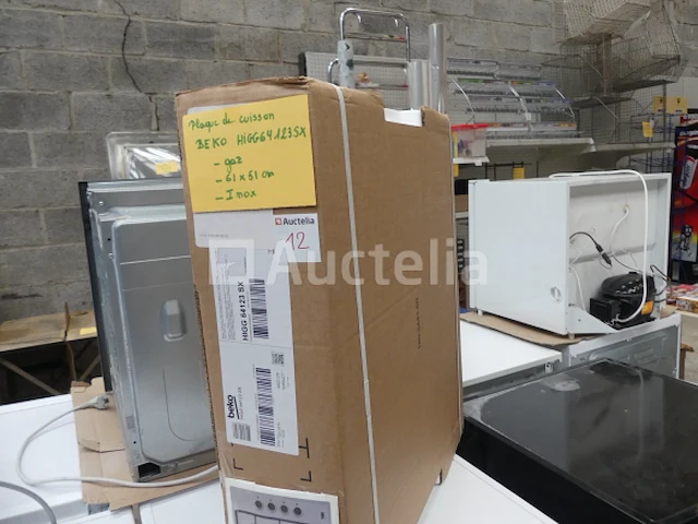 Beko 4-pits inbouw gaskookplaat higg64123sx - afbeelding 2 van  4