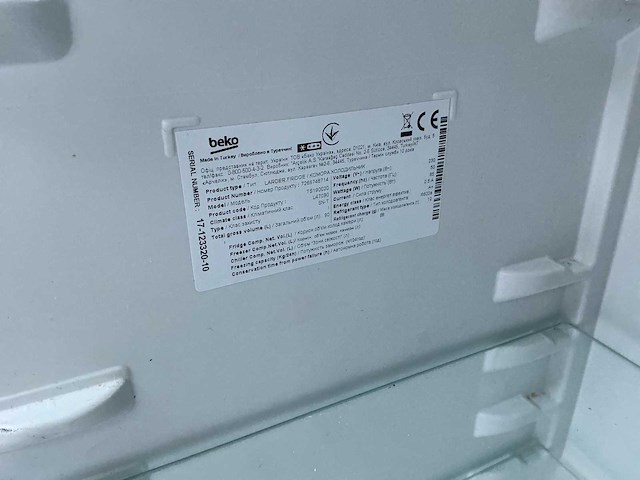 Beko 90l tafelmodel koelkast - afbeelding 2 van  3