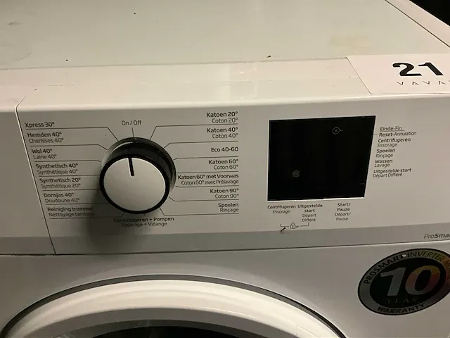 Beko wtv77111bw01 wasmachine - afbeelding 4 van  4