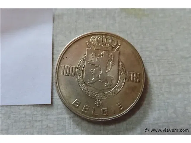 België 100 bfr - afbeelding 2 van  3