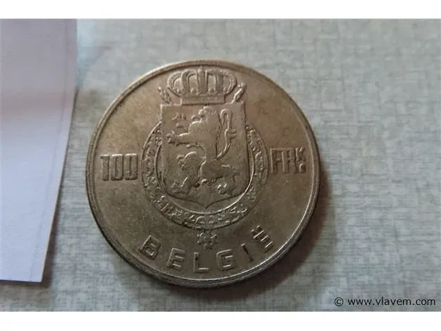 België 100 bfr - afbeelding 2 van  3