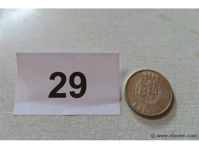 België 100 bfr - afbeelding 1 van  3