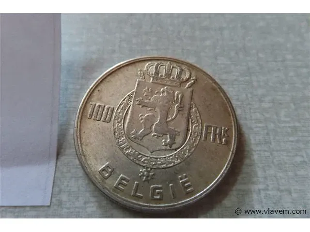 België 100 bfr - afbeelding 2 van  3