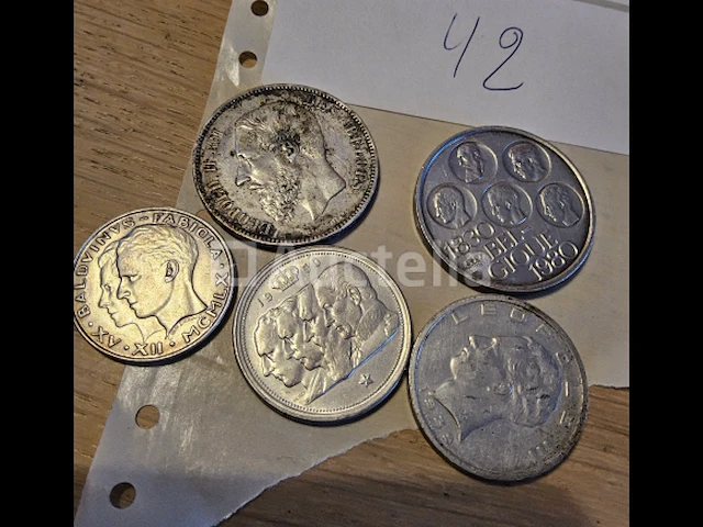 Belgisch arg muntstuk - afbeelding 2 van  2