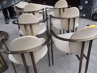 Belgo chrom 6 stoelen