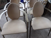 Belgo chrom 6 stoelen - afbeelding 3 van  6