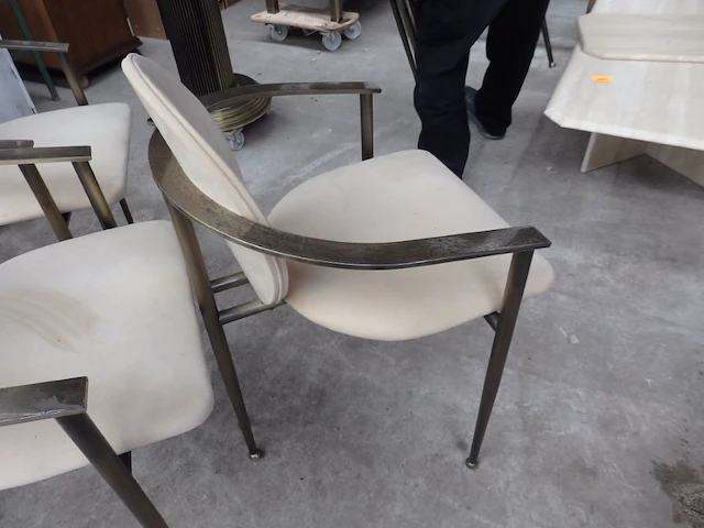 Belgo chrom 6 stoelen - afbeelding 6 van  6