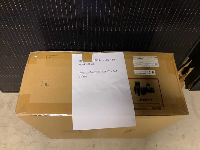 Belinus 430 hauwei sun 2000 - solar panel set - afbeelding 2 van  3