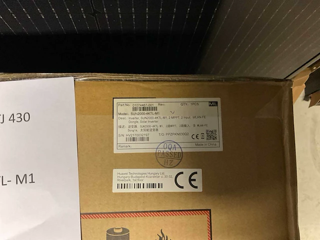 Belinus 430 hauwei sun 2000 - solar panel set - afbeelding 3 van  3