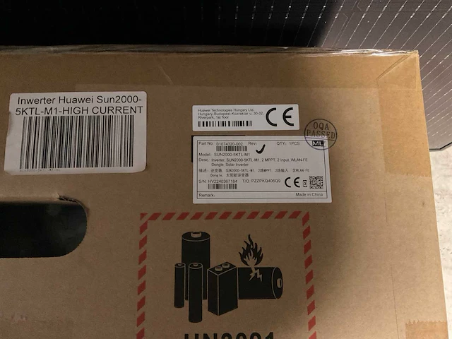 Belinus 430 huawei - sun 2000 - solar panel set - afbeelding 3 van  3