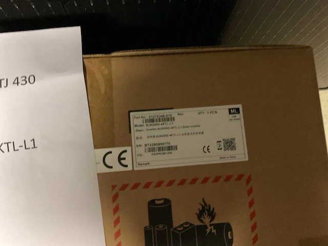 Belinus 430 huawei - sun 2000 - solar panel set - afbeelding 3 van  3