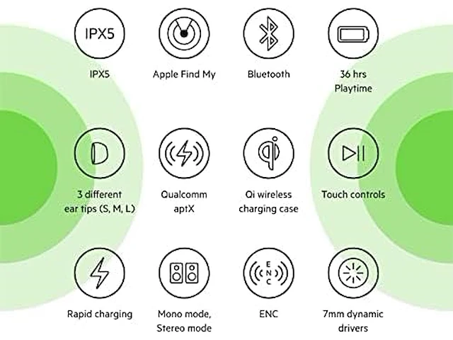 Belkin soundform freedom draadloze hoofdtelefoon - afbeelding 3 van  3