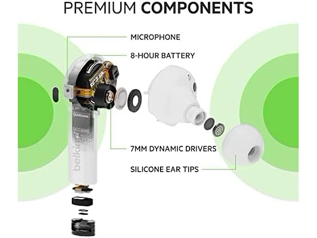 Belkin soundform freedom draadloze hoofdtelefoon - afbeelding 2 van  3