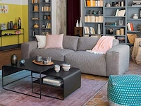 Bellagio 4-zits stoffen bank - midnight grey - afbeelding 1 van  10