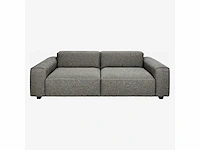 Bellagio 4-zits stoffen bank - midnight grey - afbeelding 7 van  10