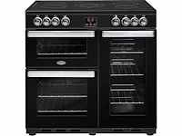 Belling cookcentre 900ei-black - afbeelding 1 van  3