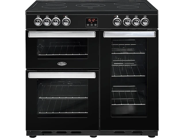Belling cookcentre 900ei-black - afbeelding 1 van  4
