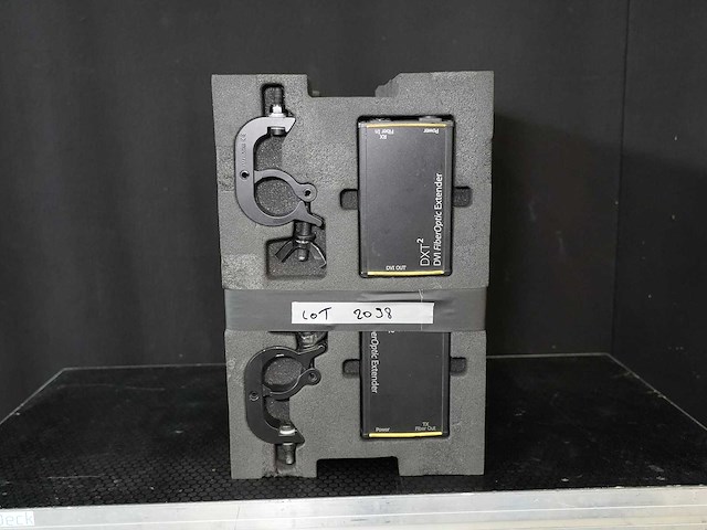 Belram - set of 5 cable fiber set neutrik optical tx/rx dvi - video - afbeelding 1 van  3