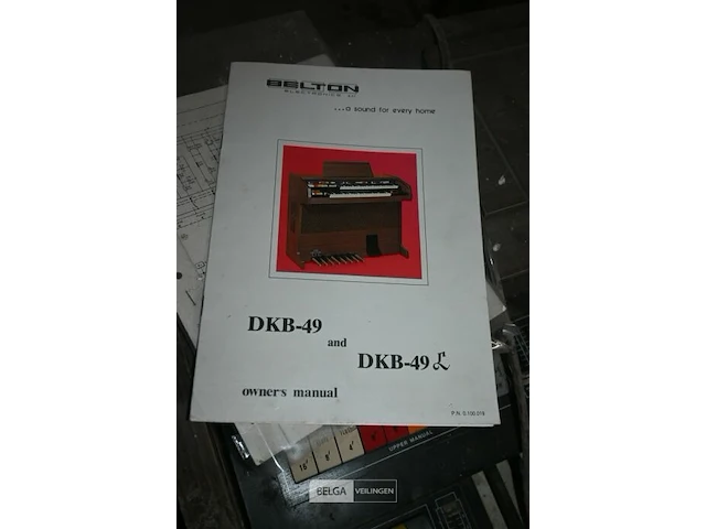 Belton dkb-49 electronisch orgel - afbeelding 7 van  7