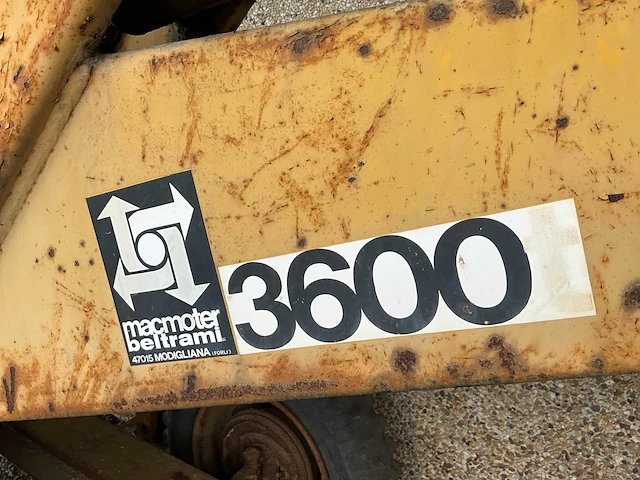 Beltrami 3600 banden graafmachine - afbeelding 19 van  28