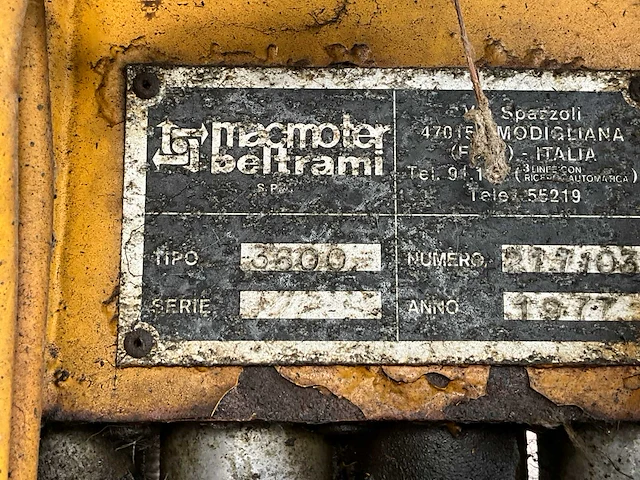 Beltrami 3600 banden graafmachine - afbeelding 28 van  28